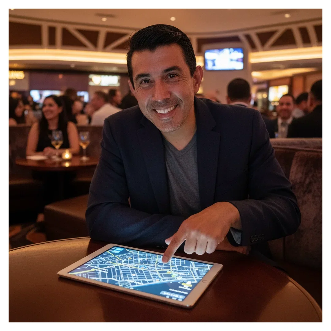 Benjamin Olivares, host of Live the Good Life in Las Vegas